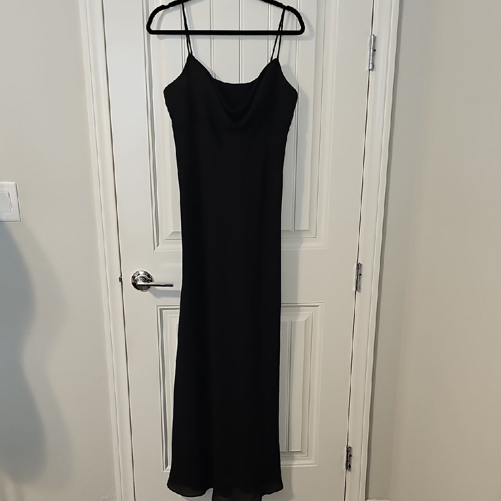 Black Maxi Cocktail Dress